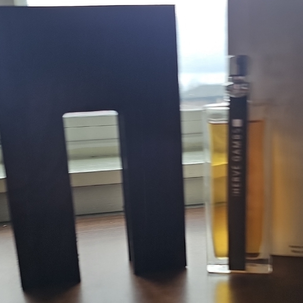 NIB Herve Gambs Monolith Wood Art With Musc Amber Room Spray - Rare Scent - Picture 6 of 6